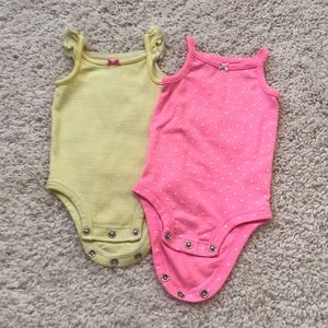 Carter’s Baby Girl Onesie Tanks
